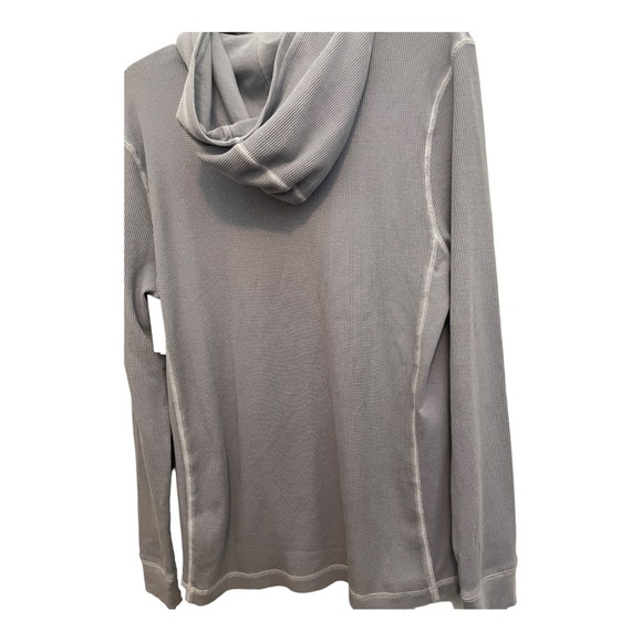 TREASURE & Bond gray thermal lightweight hoodie - Picture 8 of 11